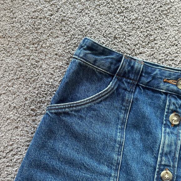 APC Jade Denim Midi Skirt - Picture 2 of 5